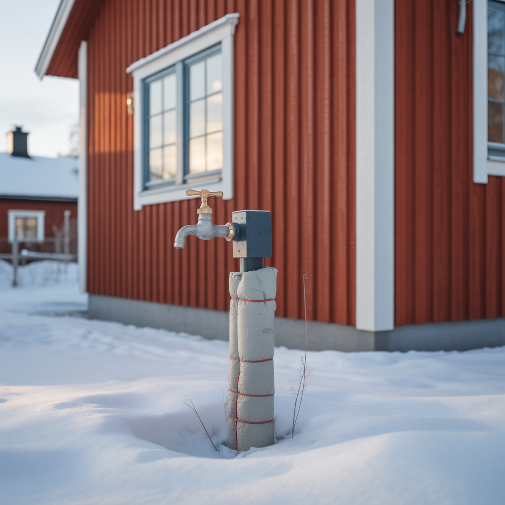 frysskydda vattenledningar infor vintern checklista